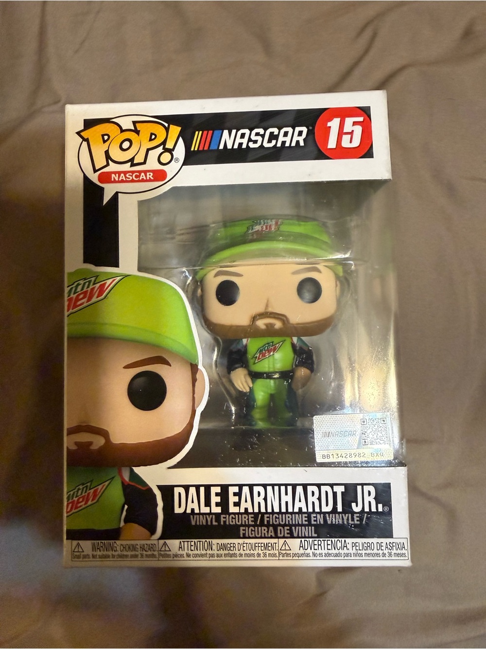 Funko Pop! NASCAR Dale Earnhardt Jr. Vinyl Figure - Lime Green & Black